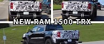 Next-Gen Ram 1500 TRX Mule Spied in Detroit, Doesn't Sound Like a V8-Powered Super Truck