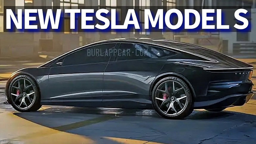 Next-Gen Tesla Model S - Rendering