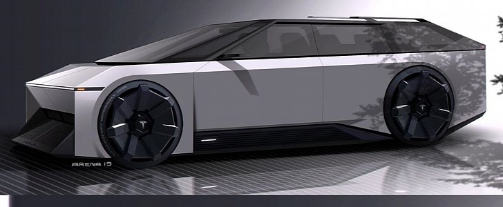 Tesla Wagon rendering