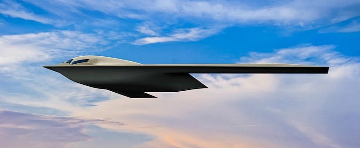 In the latest artist rendering released by USAF, B-21 looks slightly different than in previous illustrations