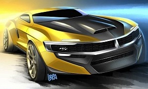 Next-Generation Dodge Charger Rendered by FCA Designer, Experiment Looks Amazing