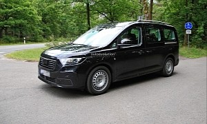 Next-Generation Ford Tourneo Connect Spied, Chassis Mule Features VW Platform
