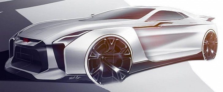 Next-Generation Nissan GT-R Rendered