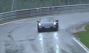 Next-Generation Porsche 911 Prototype Has a Moment on Nurburgring, Goes Sliding