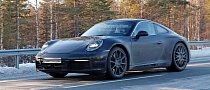 Next-Generation 2019 Porsche 911 Spotted With Its Spoiler Down