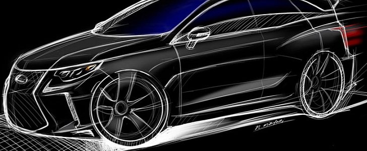 Next-gen Lexus CT rendering