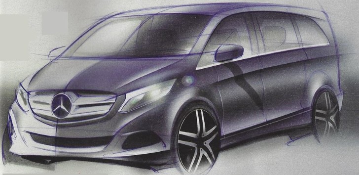 Mercedes-Benz Viano Sketches
