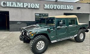NFL Player Brian Poole Has a New Addition to His Garage, a 1990s Hummer H1