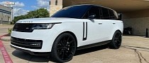 NFL's Trent Williams Gets Sleek, Two-Tone Range Rover, It's Fitted With 24" Vossen Wheels