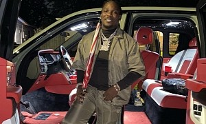 NFL Star Chris Johnson's Go-To Ride for Pictures Is His Khaki Rolls-Royce Cullinan
