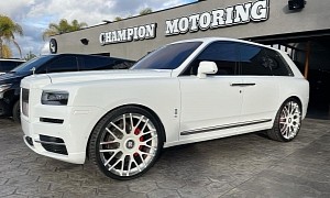 NFL's Bud Dupree Treats Himself to Bespoke White Rolls-Royce Cullinan With Red Interior
