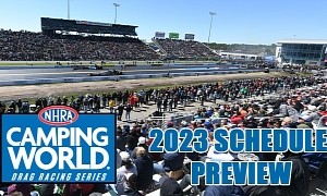 NHRA Releases the First Four Dates for the 2023 Season Beginning at Gainesville Speedway