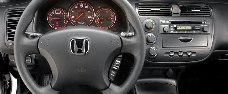 2001 Honda Civic steering wheel