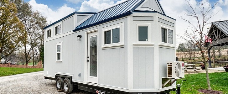Niagara Is a Modern Tiny House That Goes Really Big on Storage Space