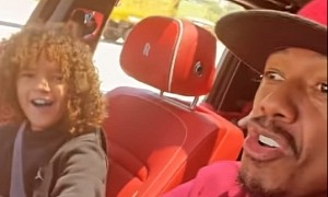 Nick Cannon Spends Quality Time With His and Mariah Carey's Twins in His Rolls-Royce