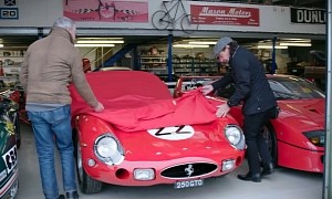 Nick Mason Leaves Brian Johnson Comfortably Numb With Ferrari 250 GTO Ride