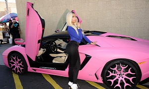 Nicki Minaj Reveals Pink Lamborghini Aventador <span>· Video</span>
