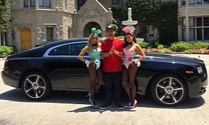 Nicky Diamonds Invites Kayla Collins into His Wraith at The Playboy Mansion