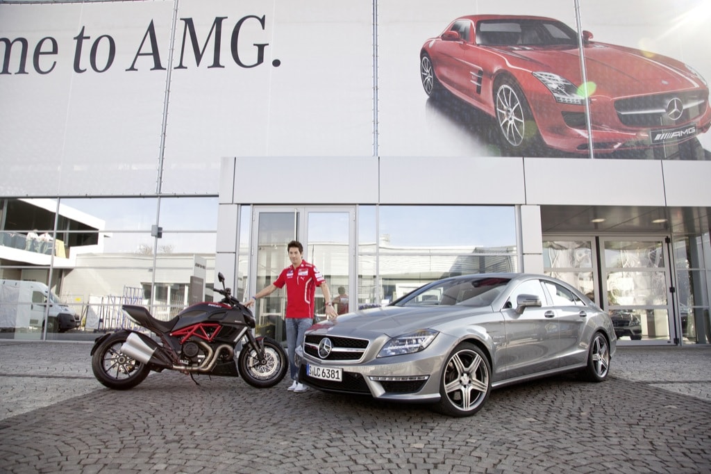 AMG supports the Ducati MotoGP team