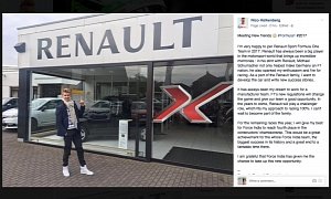 Nico Hulkenberg Confirms Switch to Renault F1 for 2017 Season