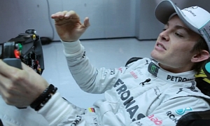 Nico Rosberg Explains Strange F1 Driving Position