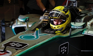 Nico Rosberg Finishes on Podium at Abu Dhabi