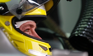 Nico Rosberg Finishes on Podium at Indian Grand Prix