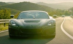 Nico Rosberg Gets the World's First Official Drive in the 2,000 HP Rimac C2