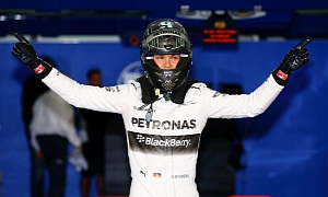 Nico Rosberg Has Best Lap Time After First Bahrain Test Day