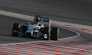 Nico Rosberg Manages Best Mileage Test Day at Bahrain