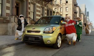 Nielsen's Top Auto Ad Award Won By Kia Hamsters