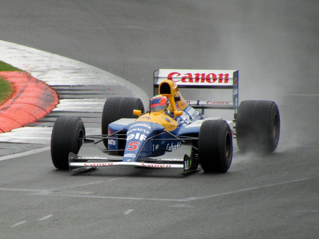 Nigel Mansell's 1992 WilliamsRenault Formula 1 Car to