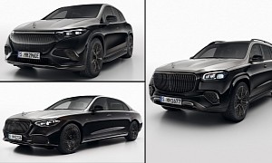 Mercedes-Maybach S-Class, EQS SUV and GLS Models Gain New 'Night Series' Package
