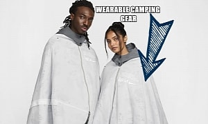 Nike Will Have You Go Camping With the Metamorph Poncho, a Poncho That Turns Into a Tent