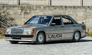 Niki Lauda Drove This Mercedes-Benz 190E to 2nd Place at the Nurburgring Race of Champions