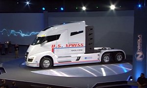 Nikola Motor Unveils the Nikola One Truck, Insists It's on Course to Deliver