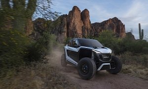 Nikola NZT Electric Buggy Shows Up in Public, on the Muddy Tracks from 2021
