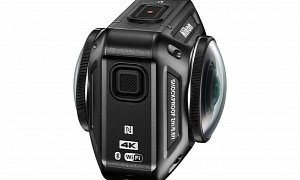 Nikon KeyMission Action Camera Boasts 4K, 360-Degree Capabilities