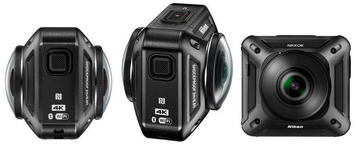 Nikon Keymission Action Camera Boasts 4k 360 Degree Capabilities Autoevolution
