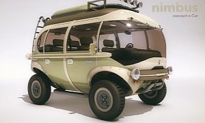 Nimbus e-Car Is a Super-Cool Adventure Vehicle from Your Dreams
