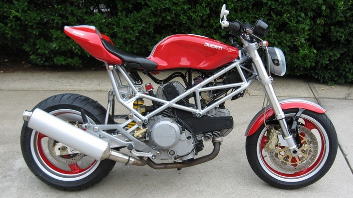Customized Ducati Monster