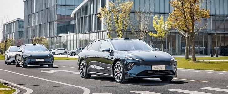 NIO ET7 deliveries start at the company's headquarters in Hefei