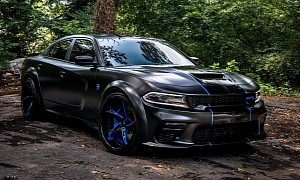 Dodge Charger Redeye Widebody RS Edition in Nipsey Satin Black Looks... Conspicuous