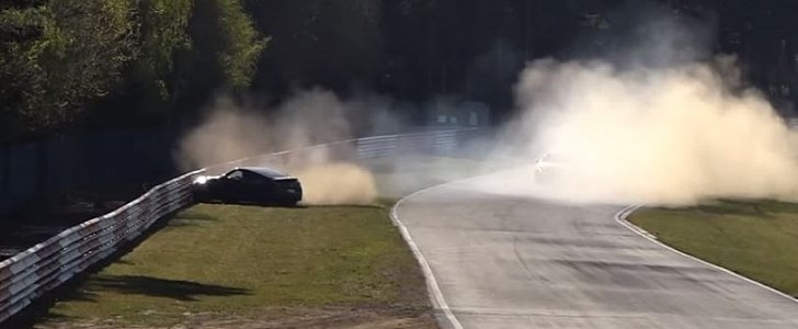 Nissan 370Z Has Rookie Nurburgring Crash