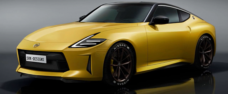 Nissan 400Z Rendered With 370Z's Boomerang Headlight Design
