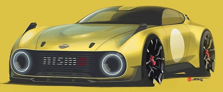 Nissan 400Z Slantnose (rendering)