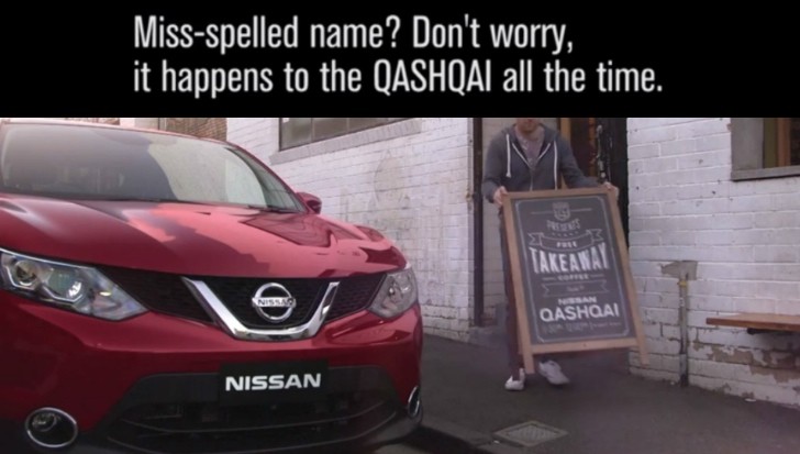 Nissan Qashqai: hard to spell