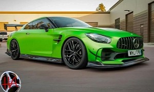Nissan AMG GT-R35 Feels Utterly Funny in Green Hell Magno, We Suspect It's CGI Envy