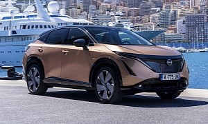 Nissan Ariya Will Start at €46,400 ($51,114) in France, Cost Up To €60,400 ($66,537)