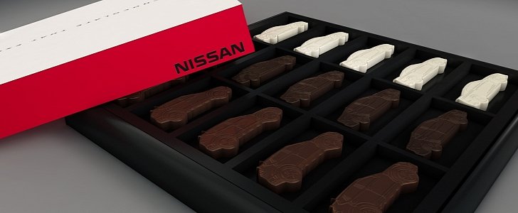 #BoxOfNissans chocolates